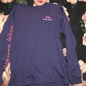 Purple Breast Cancer Awareness Simply Southern Top